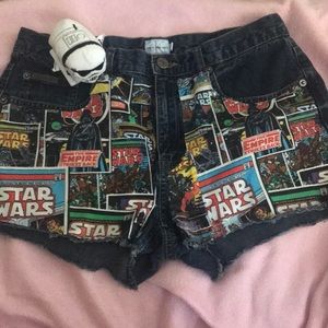 Calvin Klein Jean Shorts Star Wars